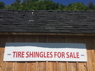 tire shingles sign
